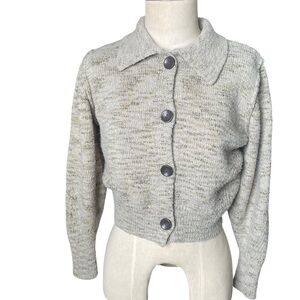 Universal thread Button-Up Women's Sweater